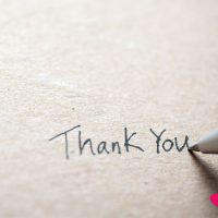 Blog of Thanks